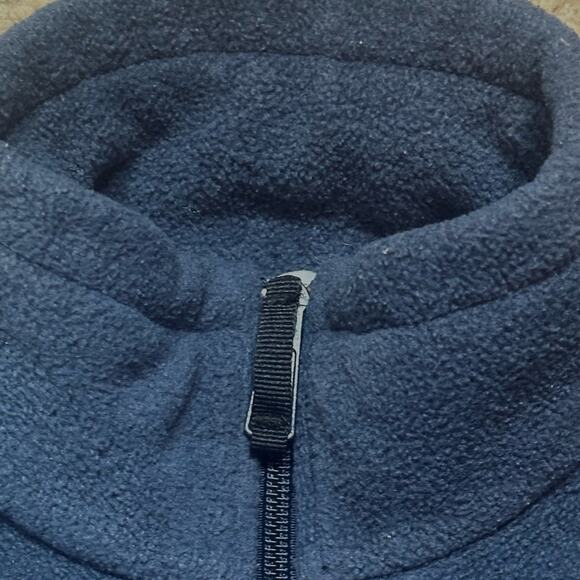 COLUMBIA FULL ZIPPER WARM ZIP POCKETS LS CINCH BOTTOM DARK BLUE GRAY WOMEN  XS - Picture 3 of 12